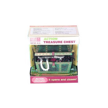 Penn Plax Action Aerating Ornament - Treasure Chest