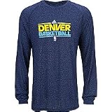 adidas Denver Nuggets Heathered ClimaLite Long Sleeve T-Shirt