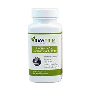 Raw Green Organics Rawtrim Sacha Inchi Mountain Blend, 0.25 Pound