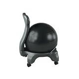 Gaiam Balance Ball Chair (Black) ~ Gaiam