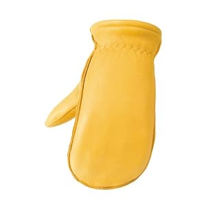 Mossi Tan X-Large Premium Deerskin Mitt