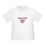 Personalized SuperJosh Josh Superman Hero Baby Infant Toddler Kids Shirt - Birthday and Christmas Collection