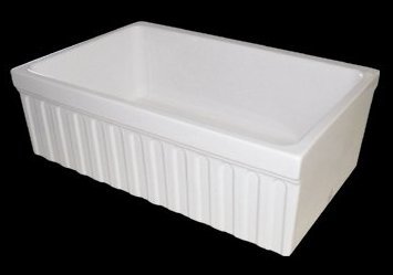 Whitehaus Sinks WHQ330 Farmhaus Sapphire Blue