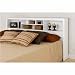 Prepac Monterey White King Bookcase Headboard Prepac Monterey White King Bookcase Headboard