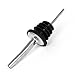 CoZroom Stainless Steel Liquor Pourers Bottle Pourers with Tapered Spout for Liquors and Spirits or Olive Oil Pack of 12