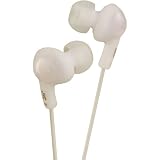 JVC HAFX5W GUMY PLUS INNER EAR HEADPHONES (WHITE)