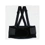 SAFCO PRODUCTS / SAF76011 / Remedease Deluxe Back Support Belt, Size Small Fits Waist 24-30, Black / Sold as 1 EA
