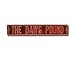 Dawg Pound Sign 6 x 36 NCAA College Athletics Street Sign