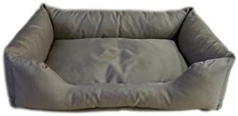 Carolina Pet Company 2094 Brutus Tuff Kuddle Lounger - 36 x 27 x 10 in. - Khaki - Large