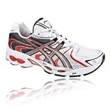Asics Men's Gel-Nimbus 11 Running Shoe White/Lightning/Red T941N0192 9.5 UK