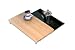 from Zeller Zeller 24772 Hob Cover Rubber Tree Wood 32 x 56 x 5.5 cm Model 24772