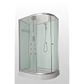 Poseidon 120 x 80 ohne Dampf (Rechts) - Duschtempel, Duschkabine, Dusche