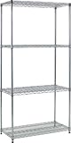 ＴＲＵＳＣＯ　スチール製メッシュラック　Ｗ９０５ＸＤ６０９ＸＨ１８３８　４段　2995697　TME6364