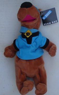 Scooby-Doo Warner Brothers Store 8" Bean Bag Plush Late 1990s Old Store Stock