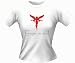 Sprüche Fun T-Shirt 4 Girls: Engel in zivil! (Größe: M)