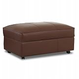 Ottoman - Sleepy Leather Storage - Beige - Black - Brown - Navy