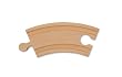 Melissa & Doug 3 1/4" Curved Train Track Set (6 Pack)