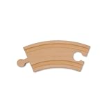 Melissa & Doug 3 1/4in Curved Train Track Set (6 Pack)