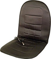Wagan IN9738 Black 12V Heated Seat Cushion