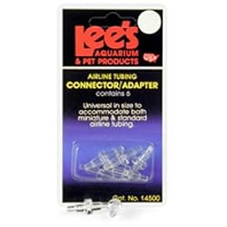 Lee`s Aquarium Airline Connectors 6/Card