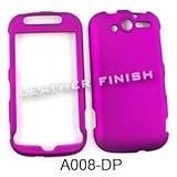 HTC My Touch Honey Dark Purple, Leather Finish Hard Case,Cover,Faceplate,Sn ....