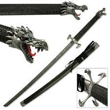 41" Black Dragon Katana