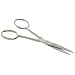 American Educational Dissecting Stainless Steel Scissor with Sharp Tip, 4-1/2" Length (Bundle of 5)