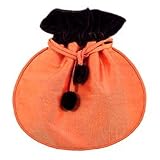 Silk Bag - with contrasting velvet top--for infinite uses