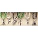Golf Lover's Wine Glass Charms (Set of 6