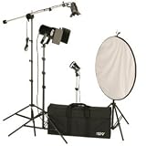 Smith Victor K64, 3 Light, 1,000 watt Controlled Quartz Portraiture Kit