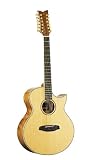 Produkt-Bild: Ortega OPAL-4012CE Akustikgitarre MJ, 12-Saiter, Ortega