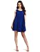 Patterson J. Kincaid Women's Dahlia Babydoll Dress, Mazarine Blue, Medium