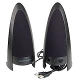 Benwin 2-Piece ARC USB 2.0 Multimedia Speakers