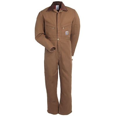 Shopping Online Carhartt Men's Tall Quilted Lined Duck Coverall