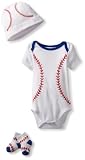 Vitamins Baby Baby-Boys Newborn 3 Piece Baseball Gift Set