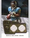 2008 SP Rookie Threads Flashback Fabrics 85-90 #FFMJ Maurice Jones-Drew - Jacksonville Jaguars (Piece of Authentic Jersey - Serial #d to 85) (Football Cards)