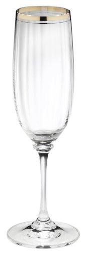 Mikasa Stephanie Platinum Flute Champagne