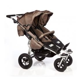 TFK Trends for Kids Twinner Twist Duo II Double Stroller, Mud