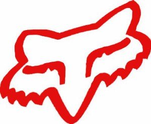 Fox Racing Decal, Decal Sticker Vinyl Car Home Truck Window Laptop
