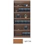 Unassembled 72"H Square Edge Bookcase Light Oak