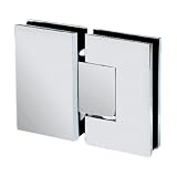 3800102 - CRL Chrome Anaheim 180 Degree Glass-to-Glass Shower Door Hinge