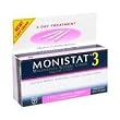Monistat 3 Cream Combination Pack with Prefilled Applicators - 0.54 Oz