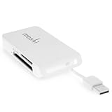 moshi Cardette Media Card Reader, White