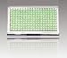 Peridot,business Card Case Enhanced with Acrylic Stones