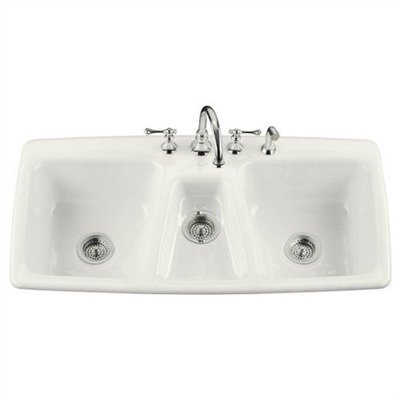 Kohler K-5914-5-NY Trieste Self-Rimming Drilling Dune