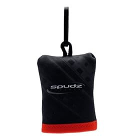 Spudz SPFD20-G19 10x10 Micro Fibre Lens Cloth In Pouch -8mm Film On Black