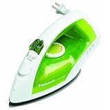 Panasonic NI-E300TR U-Shape Steam Iron, White/Green Finish
