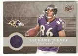 2008 Upper Deck First Edition Jerseys #FGJ-TH Todd Heap - Baltimore Ravens (Piece of Authentic Game Used Jersey)(Football Cards)