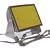 Adorama Darkroom Safelight, 5"x7" Size , Light Amber (OC) Filtered, Wall or Ceiling Mountable or Free Standing