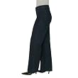 Not Your Daughter's Jeans Tummy Tuck Women's Premium Blue/Black Denim Wide Leg Retro Trouser Jean